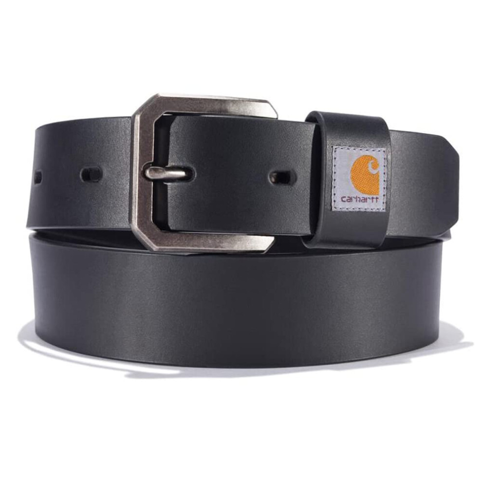 Carhartt Men's A0005502 Saddle Leather Belt - 46 - Black