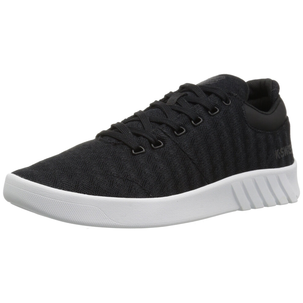 K-Swiss Men's Aero Trainer T Sneaker  Black/White  9.5 M US