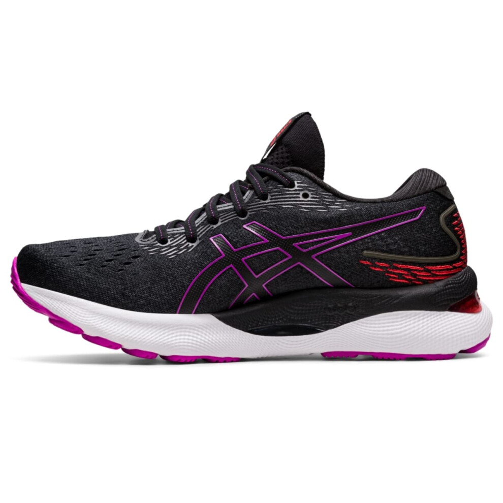 ASICS Women's Gel-Nimbus 24 Running Shoes  7.5  Black/Orchid