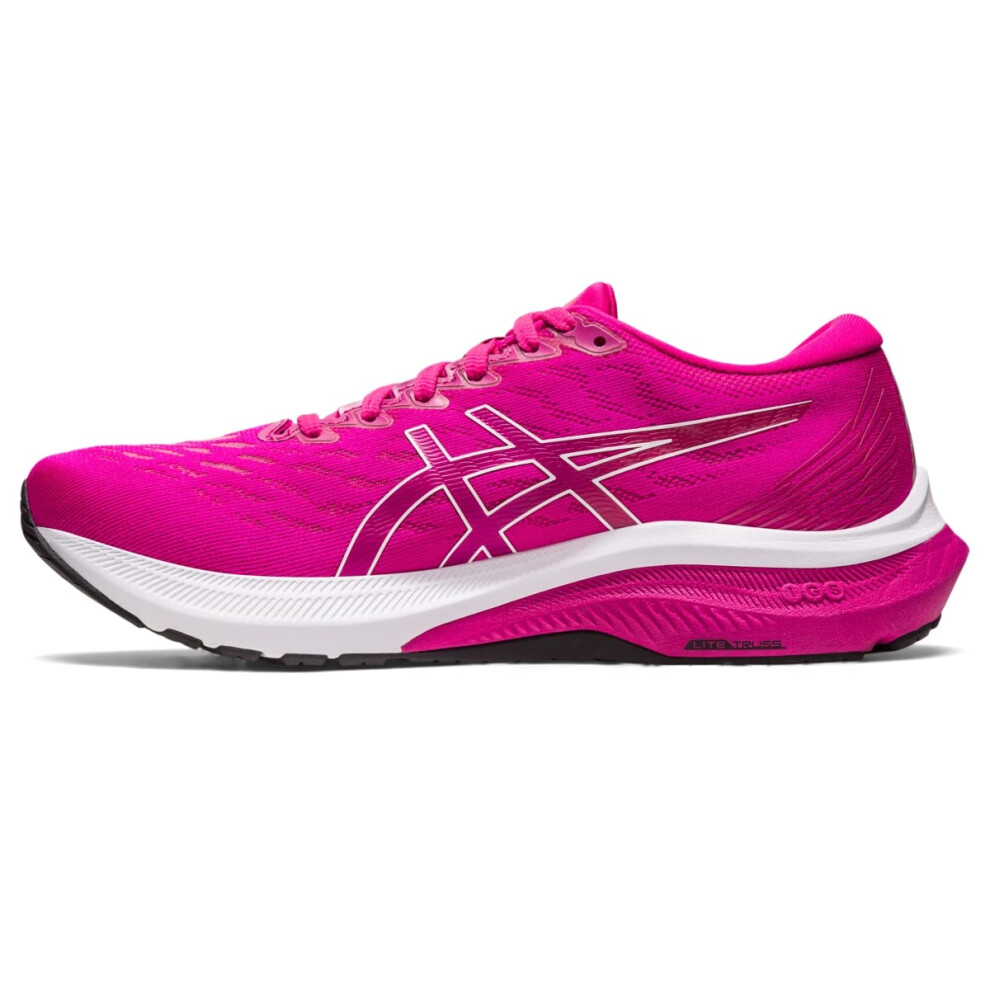 ASICS Women's GT-2000 11 Running Shoes  7  Pink Rave/Plum