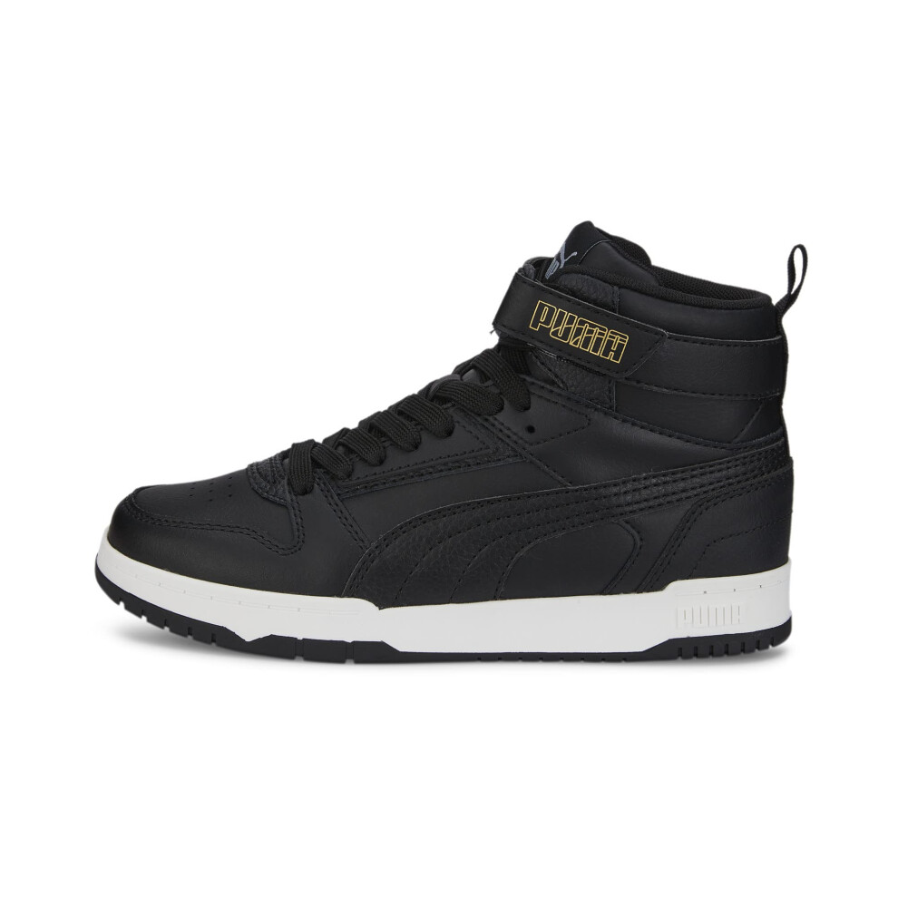 PUMA RBD Game Sneaker  Black-Black-Team Gold  6.5 US Unisex Big Kid