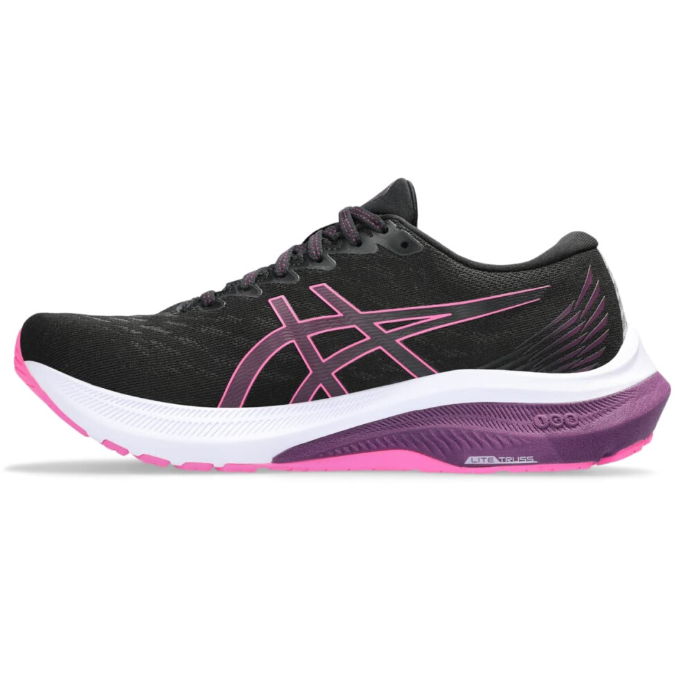 ASICS Women's GT-2000 11 Running Shoes  6  Black/HOT Pink