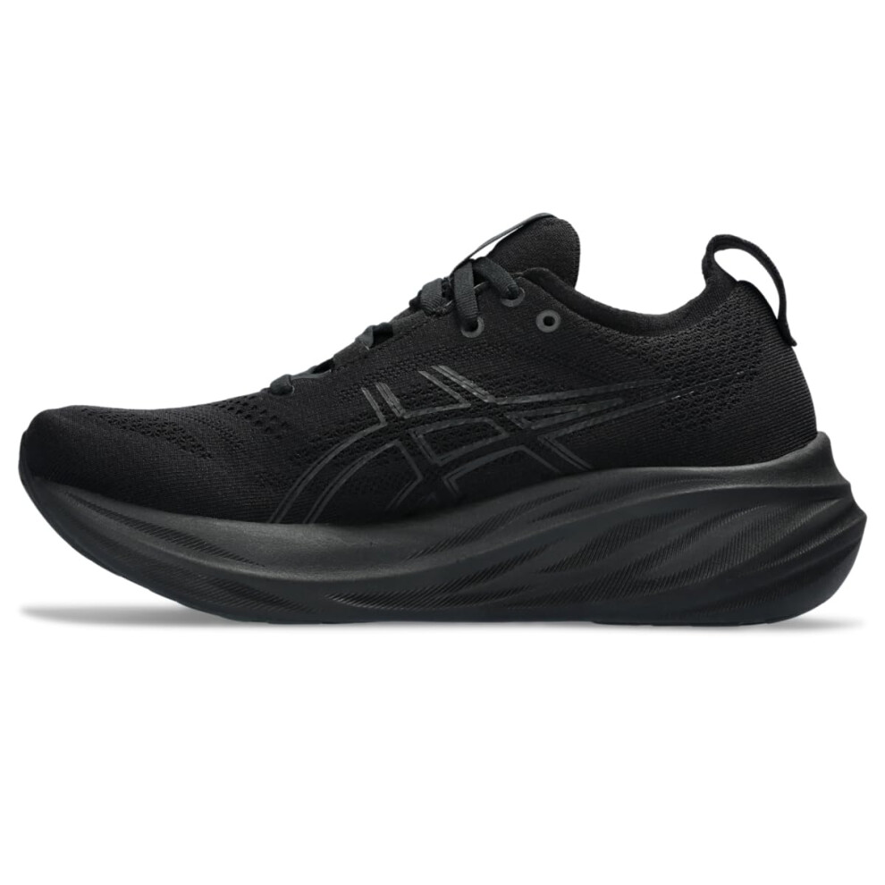 ASICS Women's Gel-Nimbus 26 Running Shoe  7.5  Black/Black