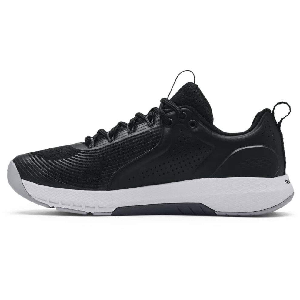 Under Armour Men's Charged Commit Tr 3  Black (001)/White  10 X-Wide U