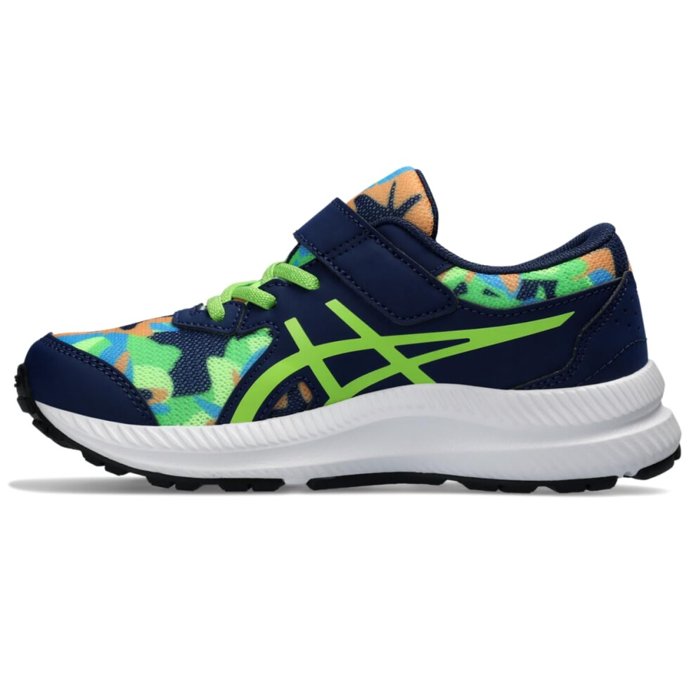 ASICS Kid's Contend 8 Pre-School Running Shoes  K12  Blue Expanse/Elec