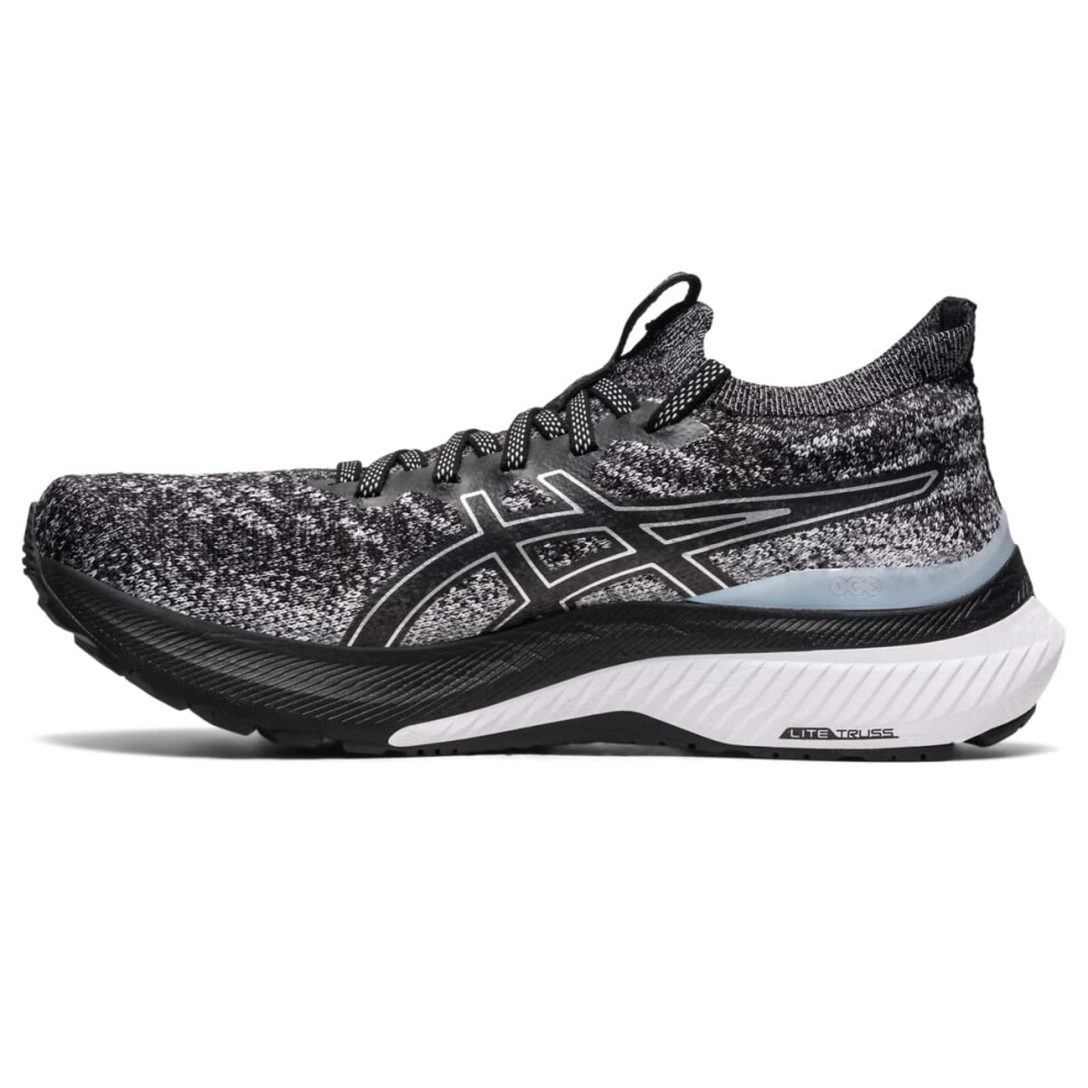 ASICS Women's Gel-Kayano 29 Mesh Knit Running Shoes  8  White/Black