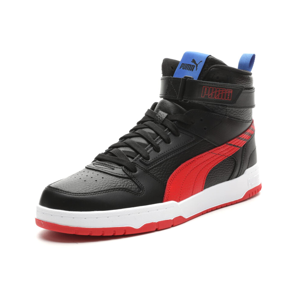 PUMA Men's RBD GAME SPEED Sneaker  PUMA Black-For All Time Red  10