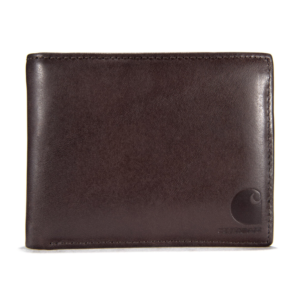 Carhartt Men's Billfold Wallet  Oil Tan Leather (Brown)  One Size