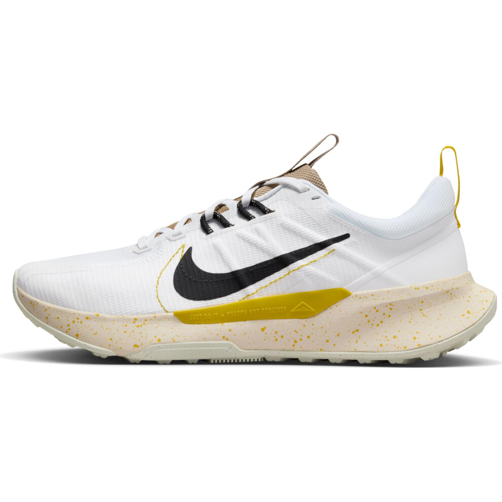 NIKE Men's Running Low  White Black Vivid Sulfur Khaki  9.5