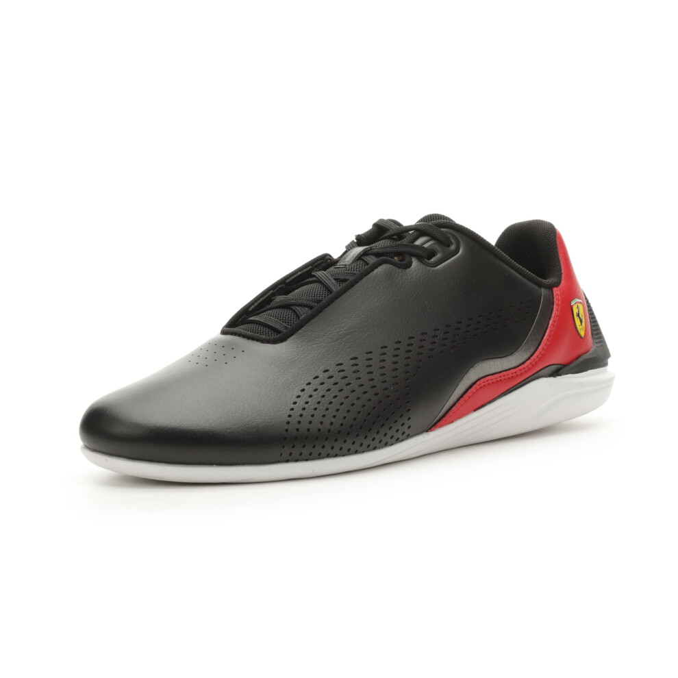 PUMA Men's SCUDERIA FERRARI DRIFT CAT DECIMA Sneaker  Puma Black-Rosso