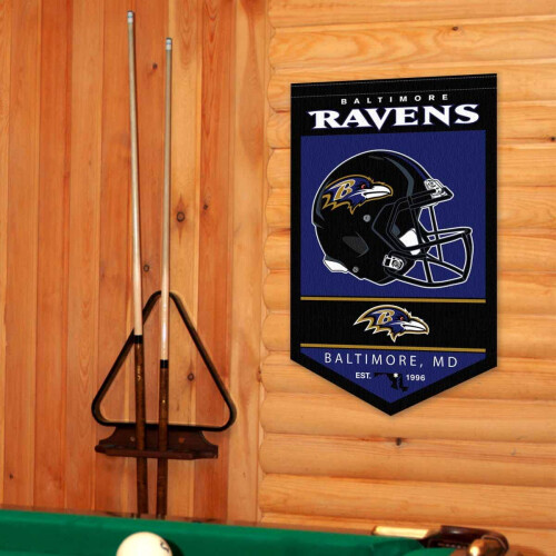 Wincraft Baltimore Ravens Heritage Banner 1