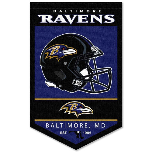 Wincraft Baltimore Ravens Heritage Banner