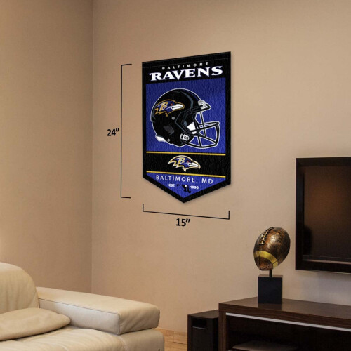 Wincraft Baltimore Ravens Heritage Banner 2