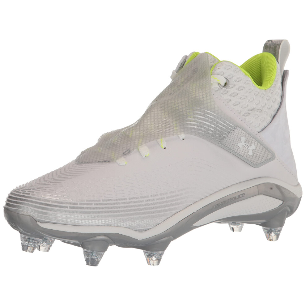 Under Armour Men's Highlight Hammer D  (100) White/Metallic Silver/Whi