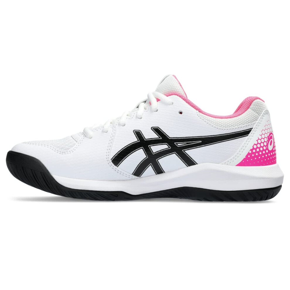 ASICS Women's Gel-Dedicate 8 Pickleball Shoes  9.5  White/HOT Pink