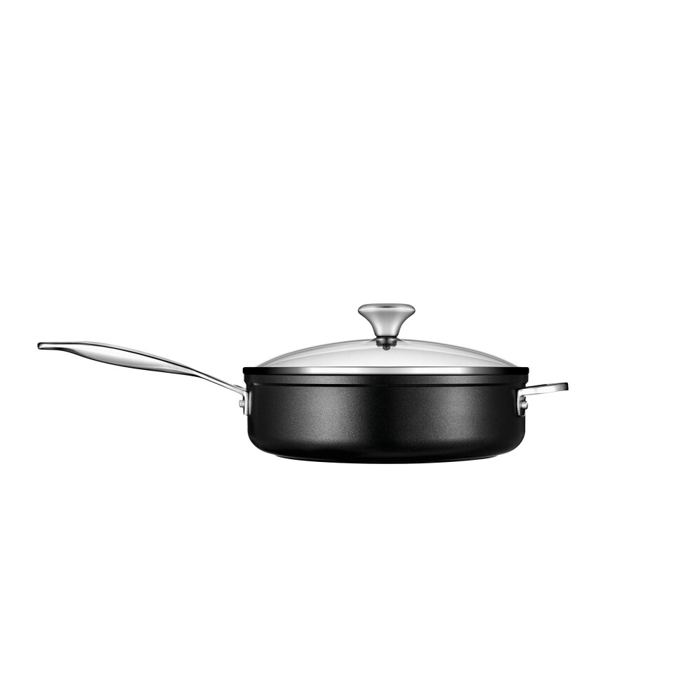 Le Creuset Toughened Nonstick PRO Saute Pan With Glass Lid  4.25 qt.