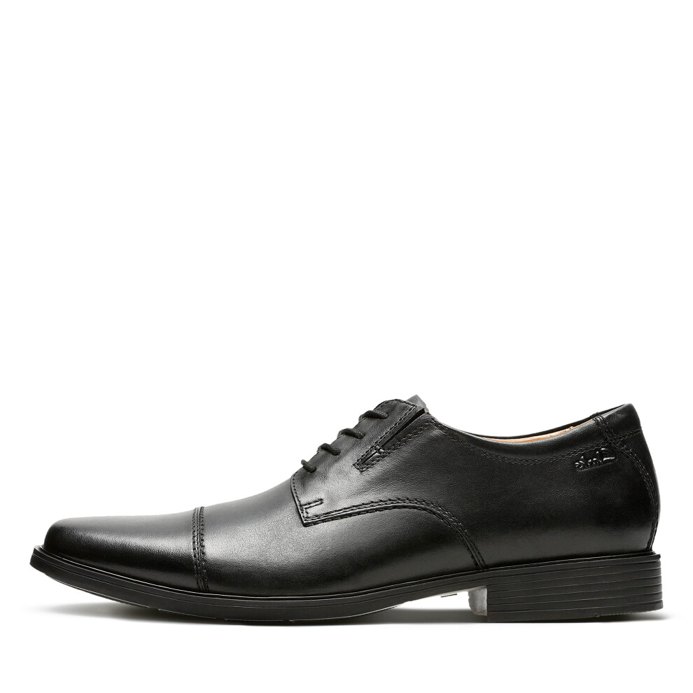 Tilden Cap Oxford  Black Leather