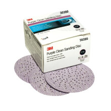 3M 30280 Hookit Púrpura Disco de Lijado Limpio 3" P150 Grit