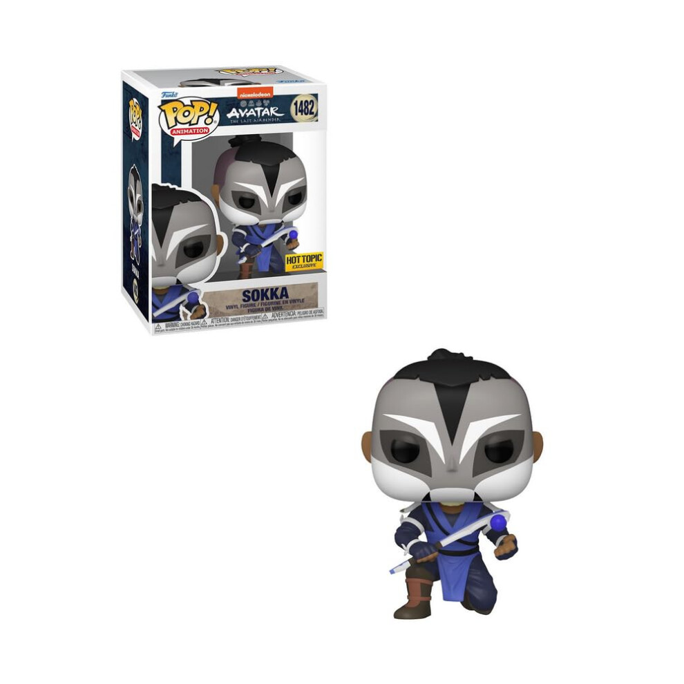 Funko Avatar The Last Airbender Sokka with Warrior Mask Exclusive Pop!