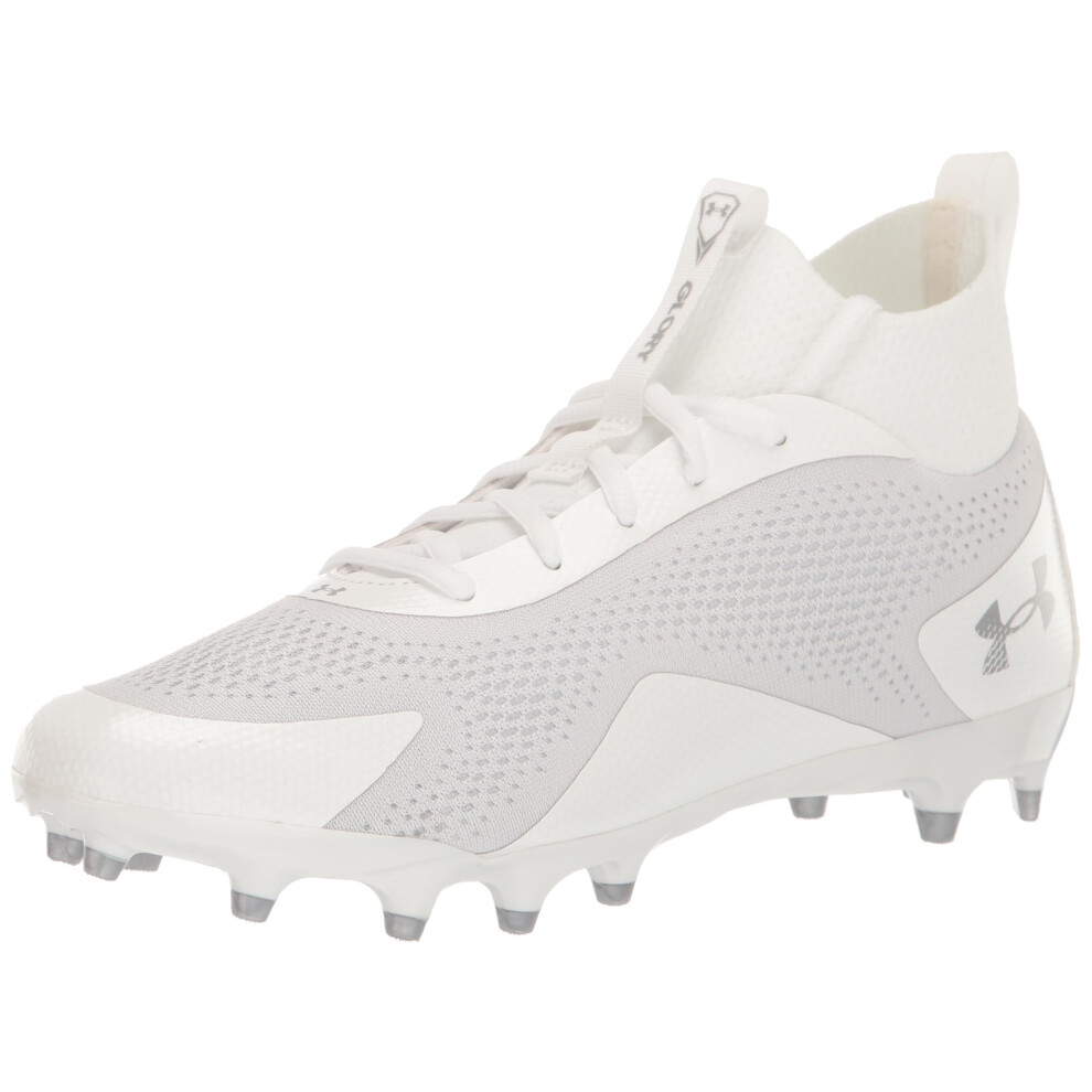 Under Armour Women's Glory 2 MC  (100) White/White/Metallic Silver  8