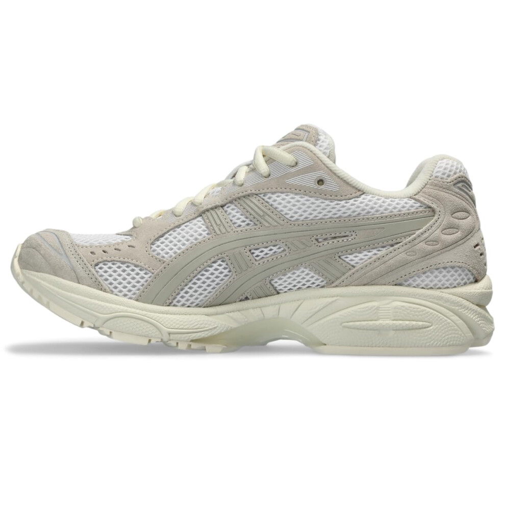 ASICS Women's Gel-Kayano 14 Sportstyle Shoe  7.5  White/Smoke Grey