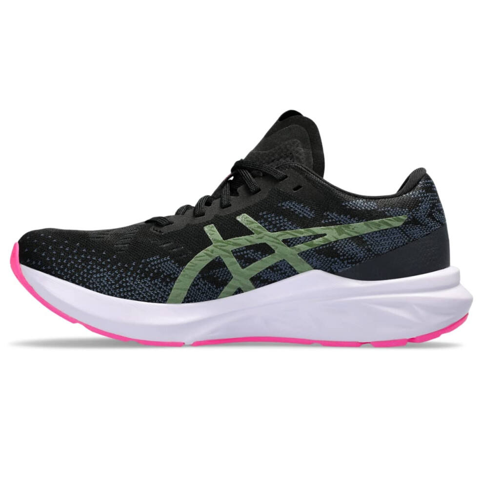 ASICS Women's DYNABLAST 3 Running Shoes  11  Black/Cedar Green