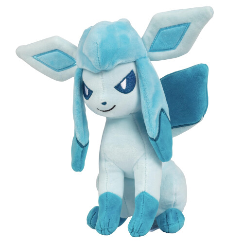 Pokémon Pokemon Pok?mon 8"" Glaceon Plush - Officially Licensed - Eevee Evolut 2