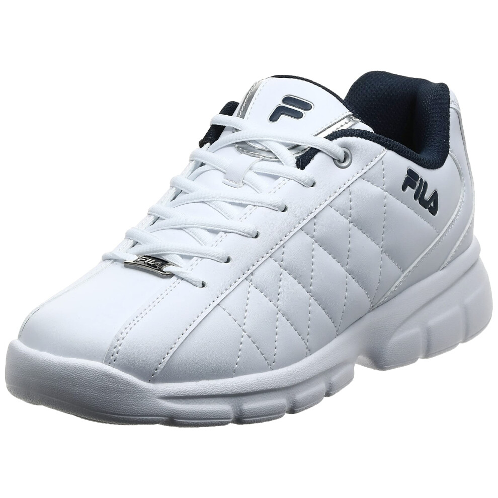 Fila Men's Fulcrum 3 Cross Trainer  White/White Navy  11