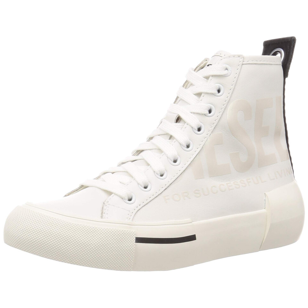 Diesel Women's S-DESE Cut W-Sneaker mid  Star White  9 M US