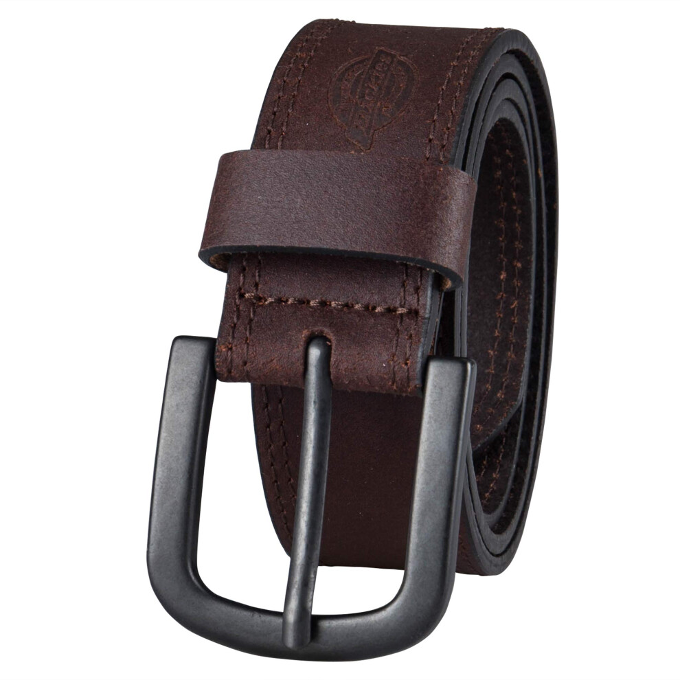 Dickies Men's Big and Tall Casual Leather Belt  Brown  48