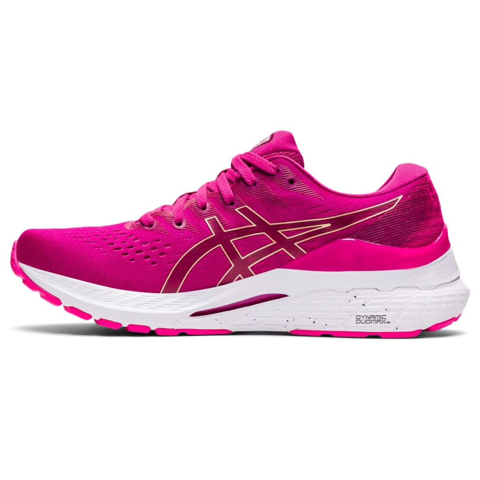 ASICS Women's Gel-Kayano 28 Running Shoes  6.5  Fuchsia RED/Pink GLO