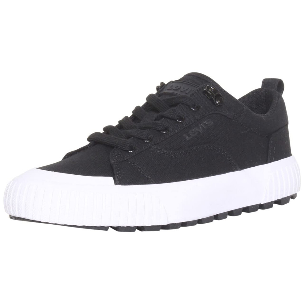 Levi's Womens Emma Platform Sneaker Shoe  Black  7.5 M