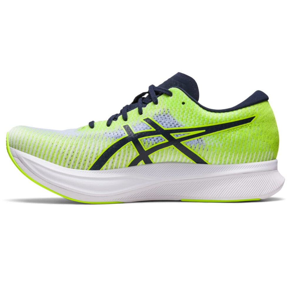 ASICS Men's Magic Speed 2 Running Shoes  15  Hazard Green/Midnight