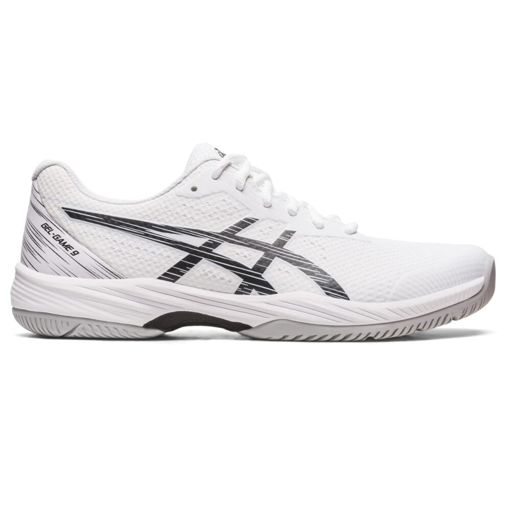 ASICS Men's Gel-Game 9 Tennis Shoes  14  White/Black