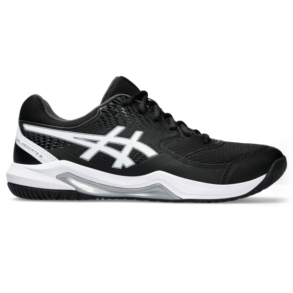 ASICS Men's Gel-Dedicate 8 Shoes  11  Black/White