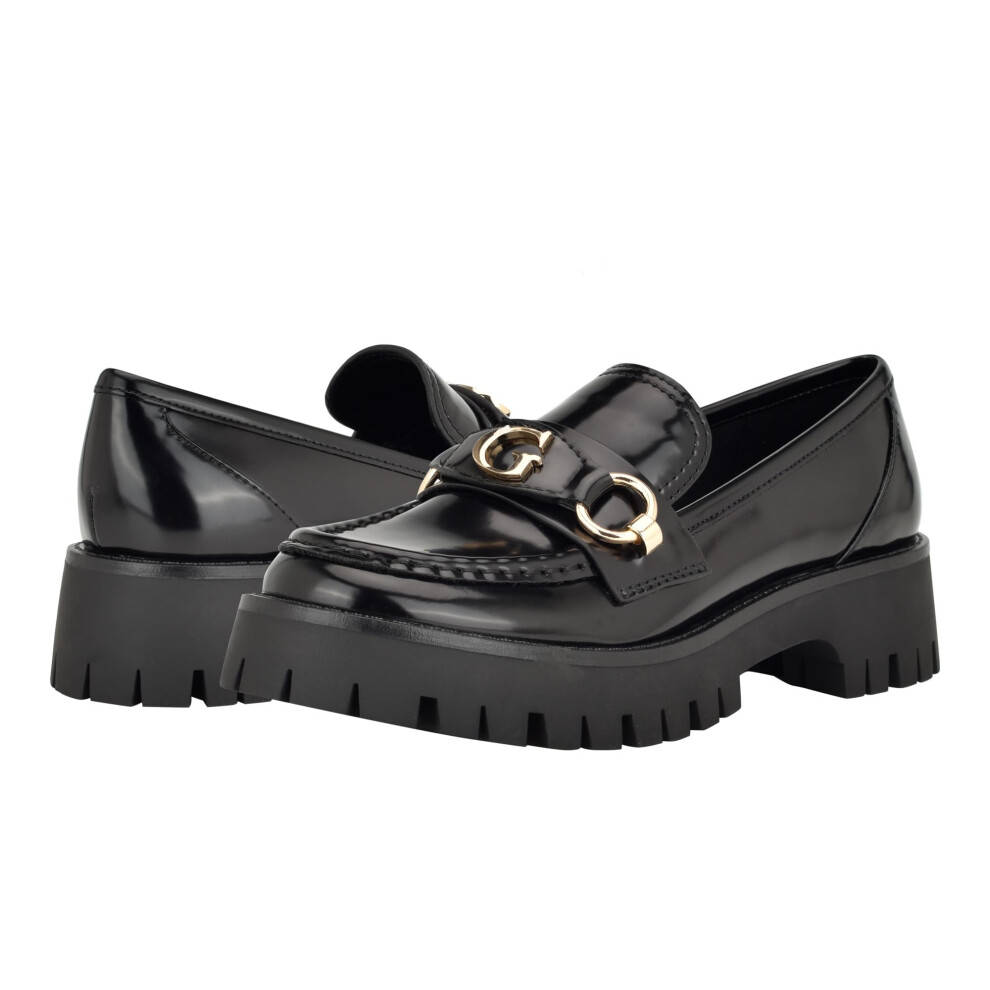 Guess Women's Almost Loafer  Black 002  7.5