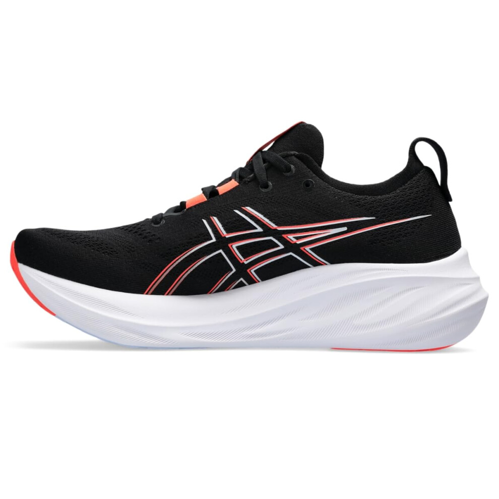 ASICS Men's Gel-Nimbus 26 Running Shoe  10.5  Black/True RED