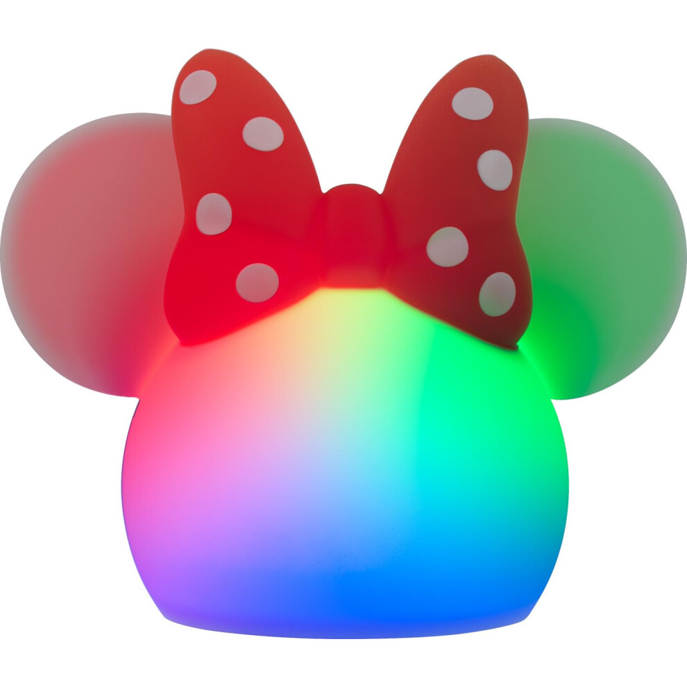 Disney Minnie Mouse Squishy Light  Color Changing  Night Light for Kid