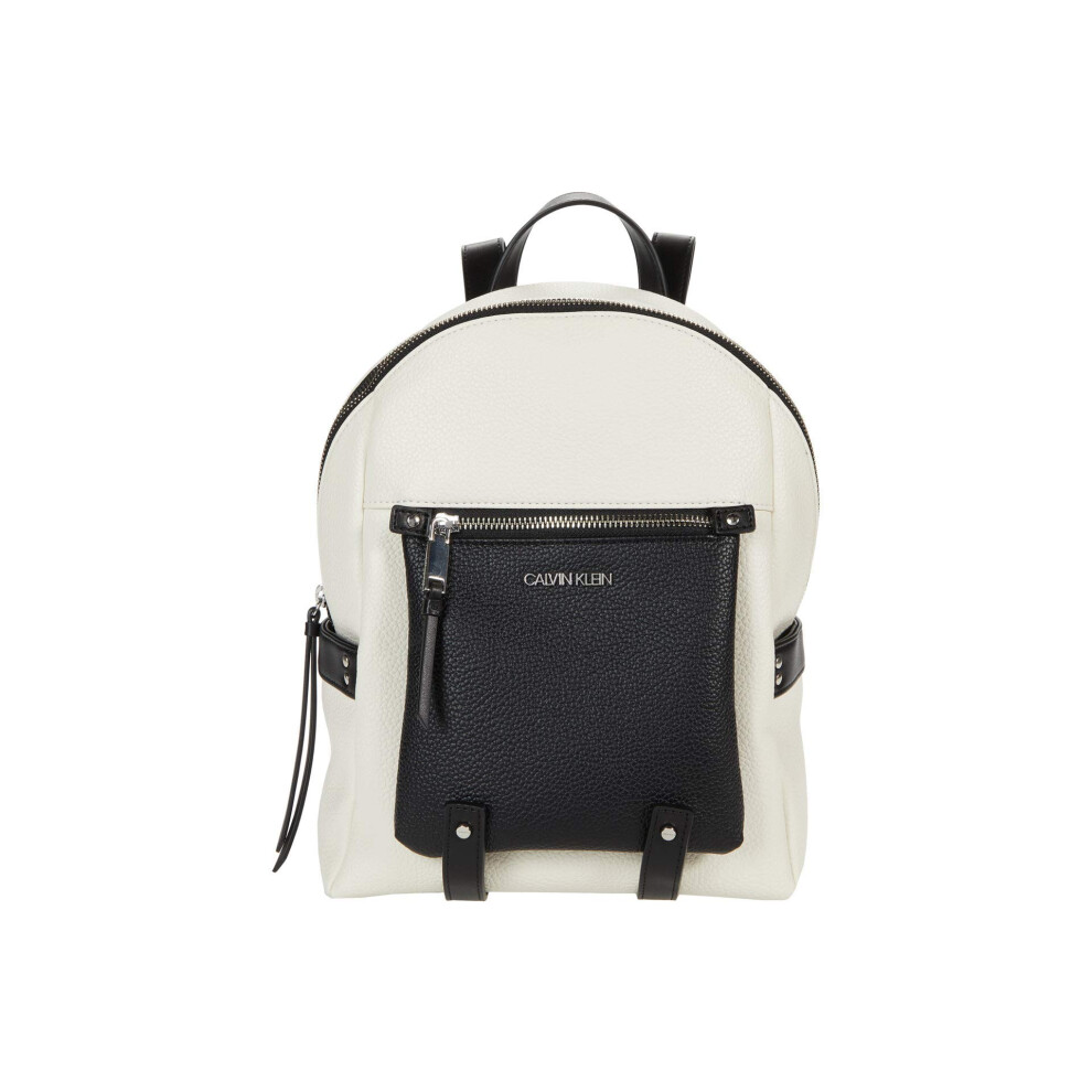 Calvin Klein Maya Novelty Backpack Cherub White/Black One Size