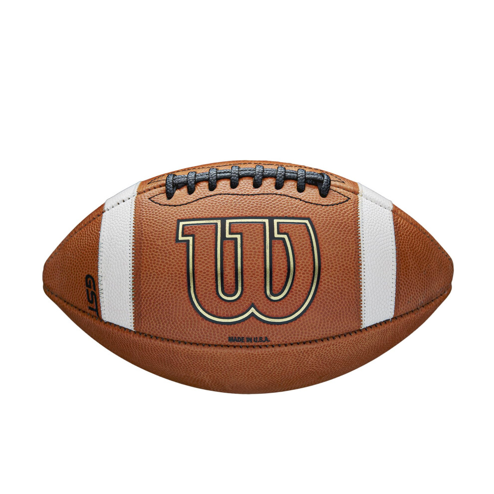 WILSON GST1003 Leather Game Football Factory Defect/Blemish - Official