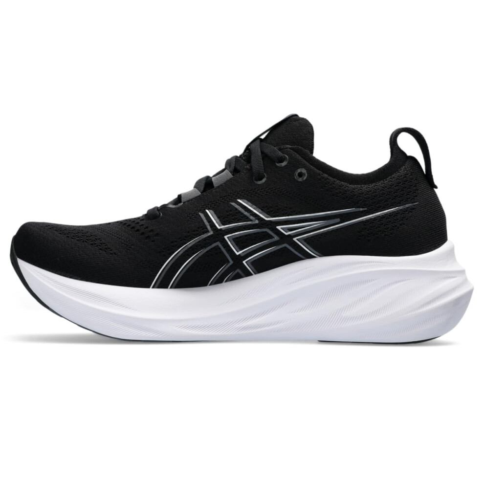 ASICS Women's Gel-Nimbus 26 Running Shoe  11.5  Black/Graphite Grey