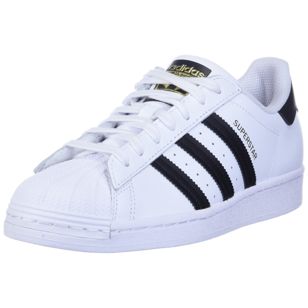 adidas Originals Women's Superstar Sneaker  White/Black/White  9