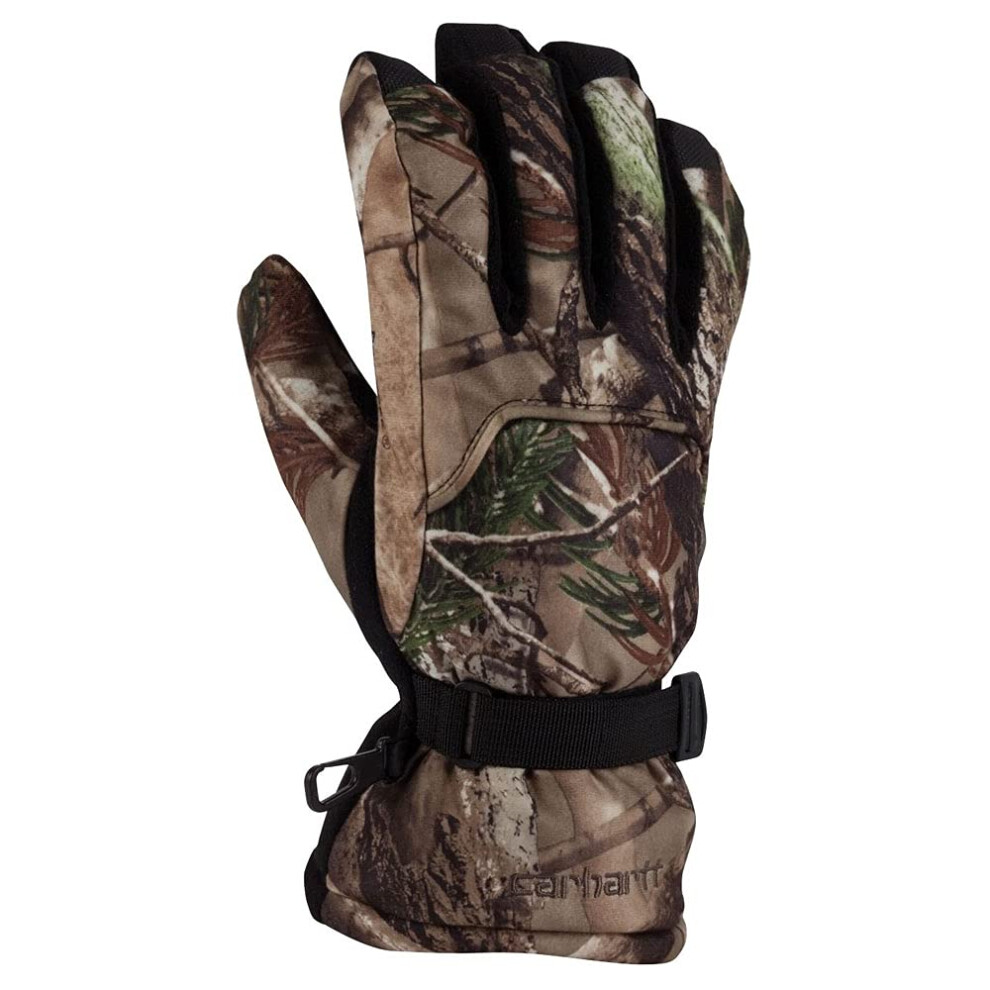 Carhartt Mens Hunt Waterproof Insulated Camo Gauntlet Glove  Camo  Lar