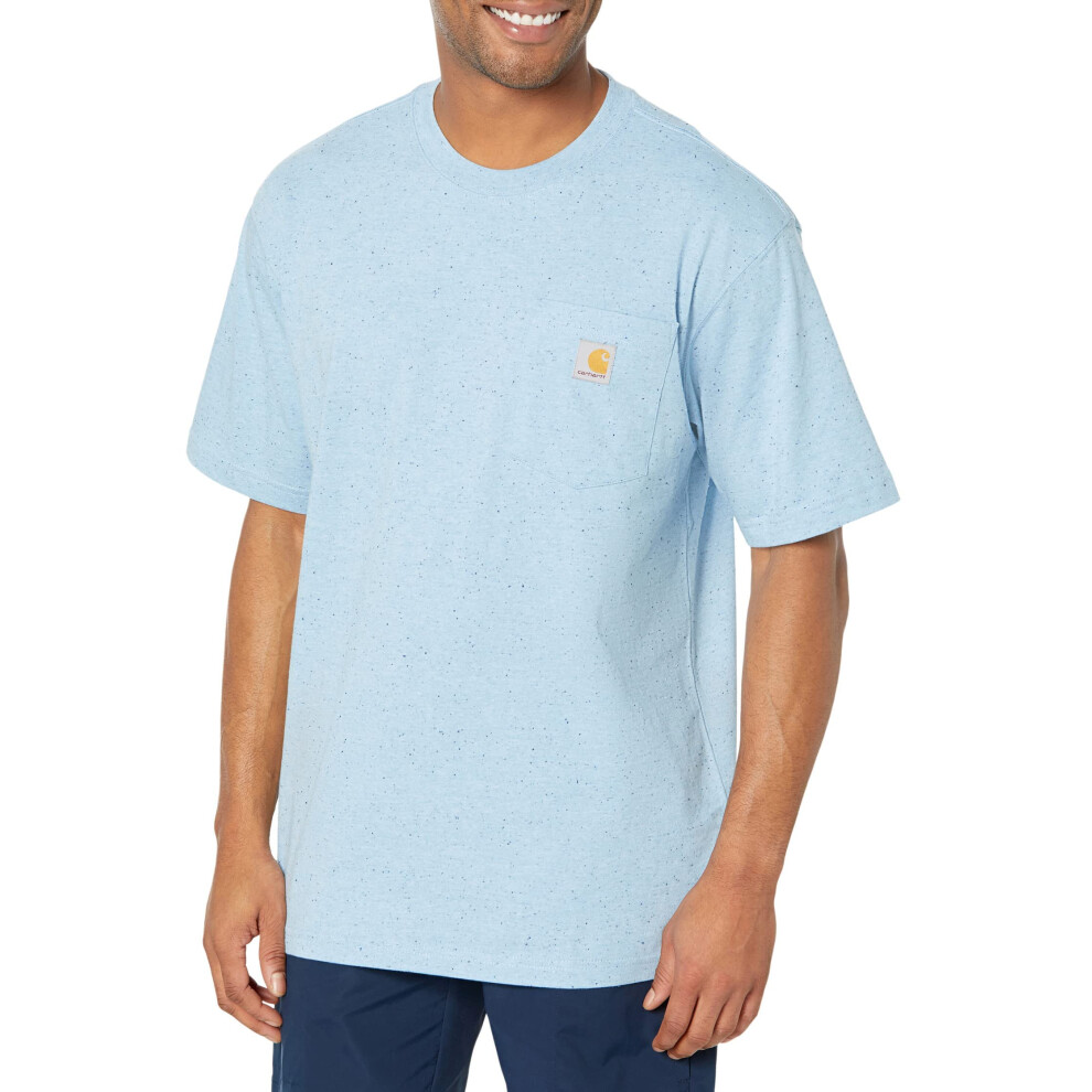 Carhartt Men's Big Loose Fit Heavyweight Short-Sleeve Pocket T-Shirt C