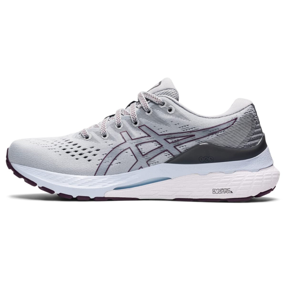 ASICS Women's Gel-Kayano 28 Running Shoes  6  Piedmont Grey/DEEP Plum