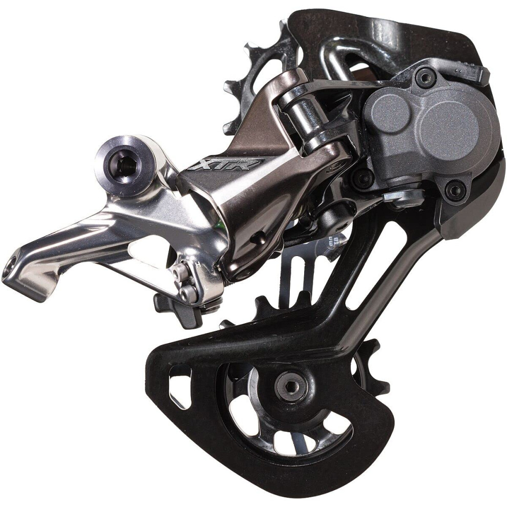 Shimano XTR RD-M9100-GS Rear Derailleur - 12 Speed  Medium Cage  Gray