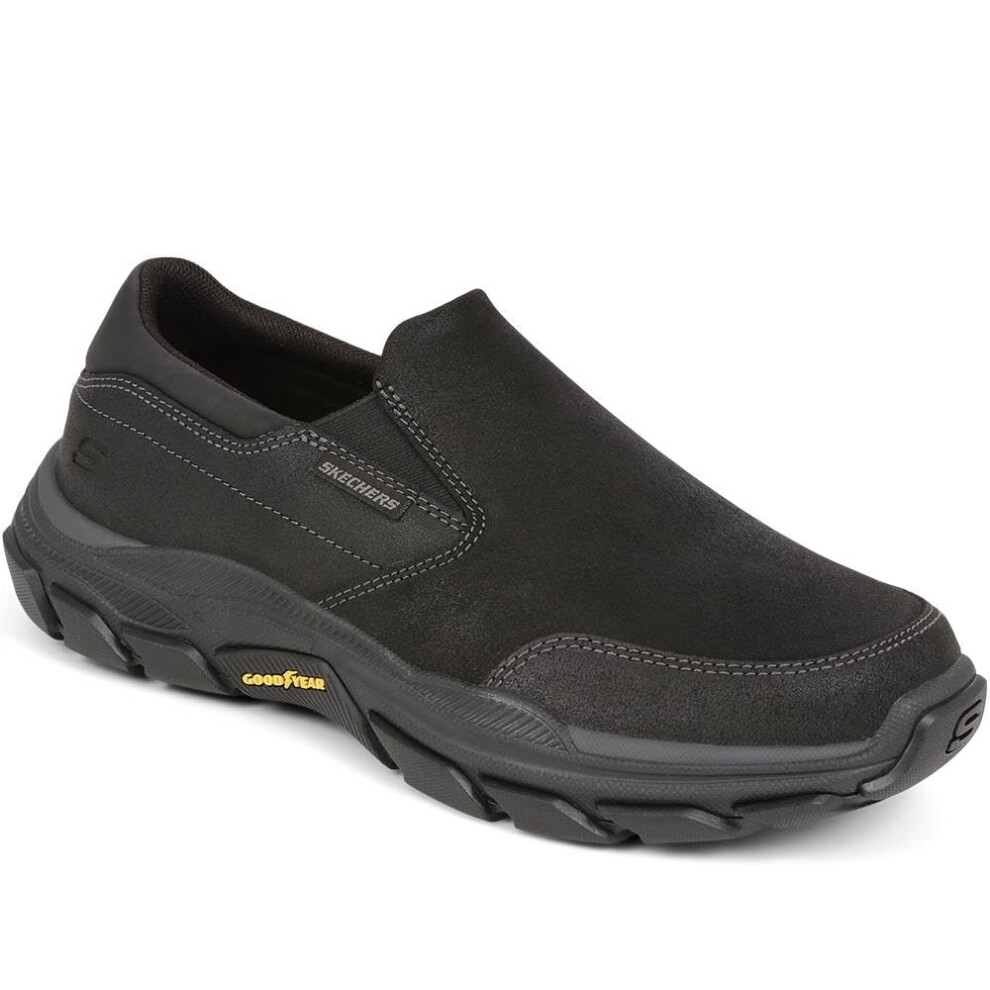 Skechers Respected-Calum Slip Ons Black