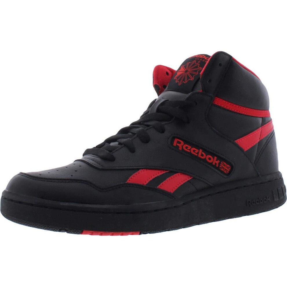 Reebok Unisex-Adult BB 4600 Sneaker  Black/Primal Red/Black  10 M US