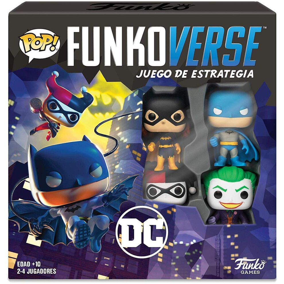 Funko Pop! Funkoverse Strategy Game: DC 100 - Base Set in Spanish  Mul