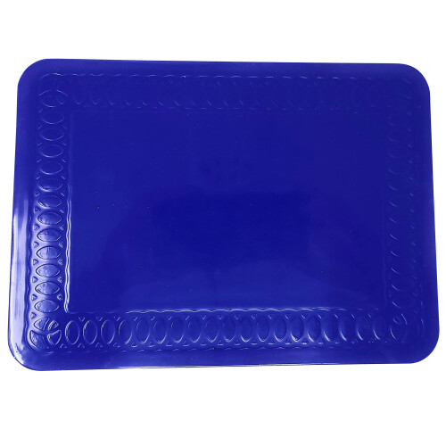 Mars Wellness Rectangular Antislip Siliconenmat - Grote Coaster Pad 9.8" X 7" - Eet- en Bak Hulp